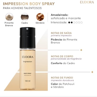 Desodorante Body Spray Impression 100Ml