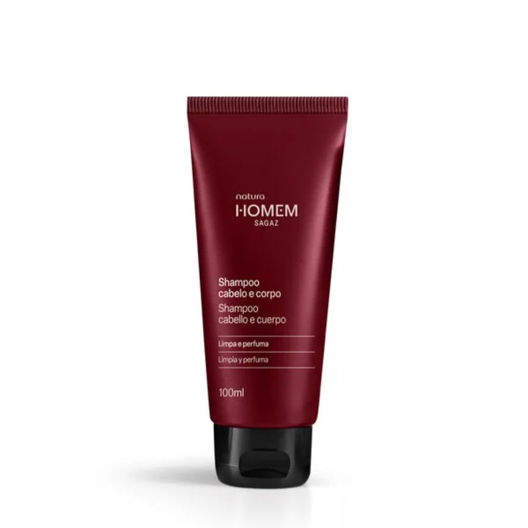 HOMEM SAGAZ SHAMPOO 2 EM 1 100ML