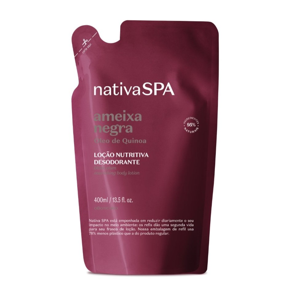 Ameixa Negra Refil Loção Corporal 400ml