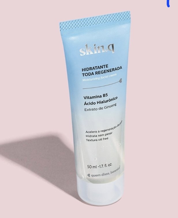 Hidratante facial toda regenerada