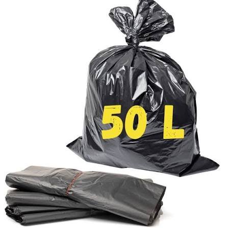 Saco de lixo C/7 unidades 50 litros