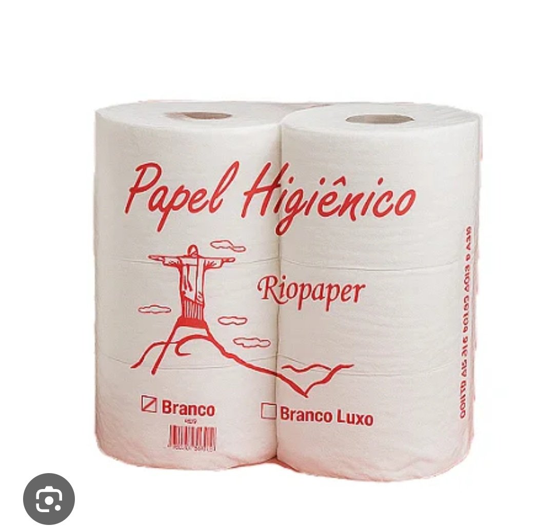 Papel HIGIÊNICO rolão branco