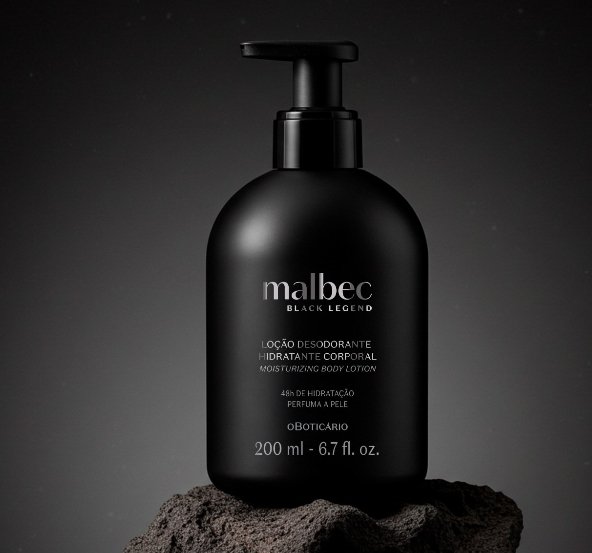 Hidratante black legend