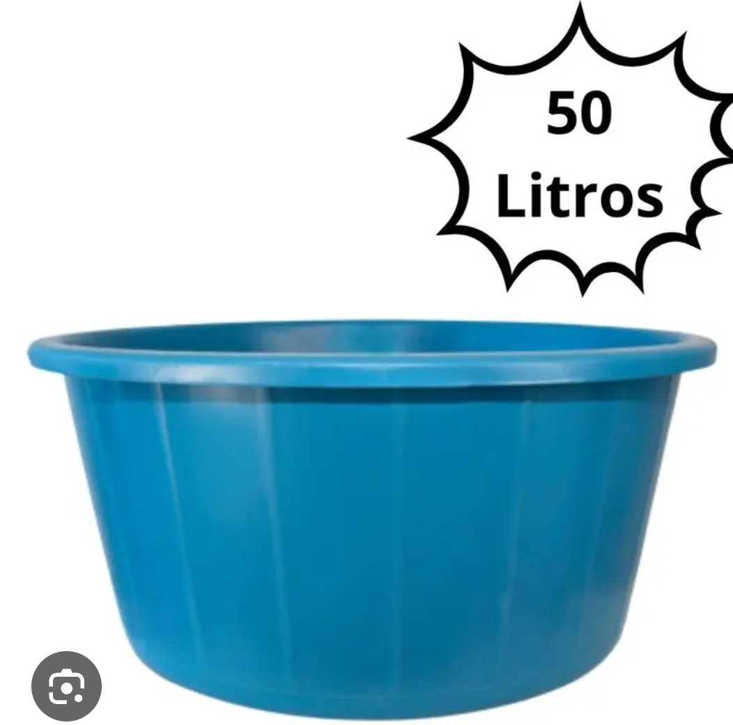 Bacia grande 50 lts