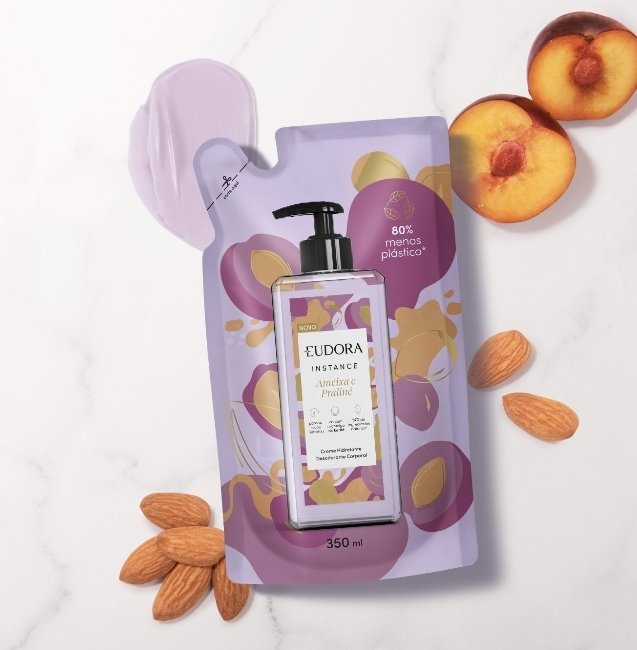 Refil hidratante ameixa e praline