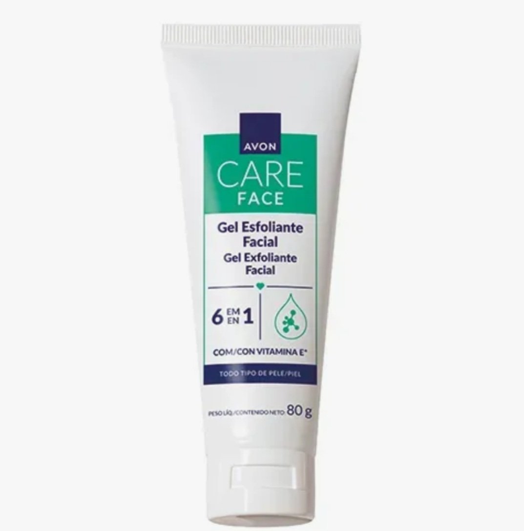 CARE FACES 6 EM 1 GEL ESFOLIANTE 80G