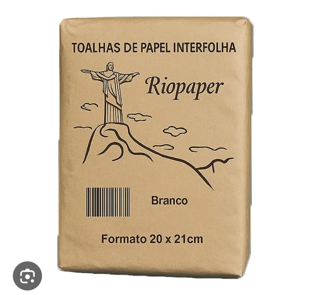 Papel interfolha branco