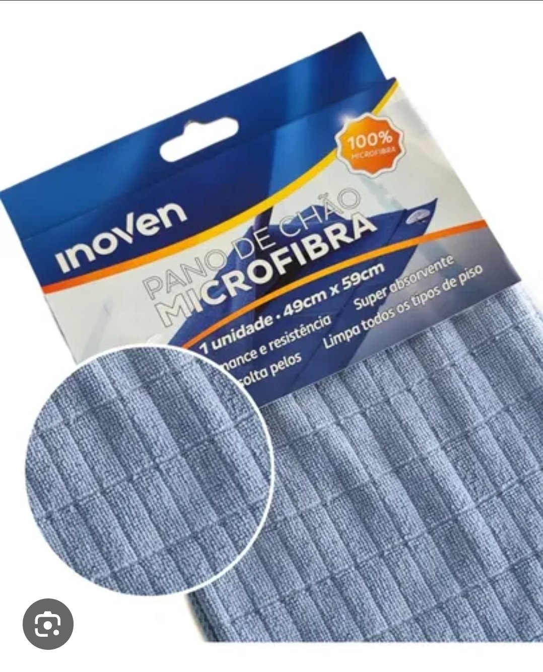 Pano de microfibra 49x59 cm