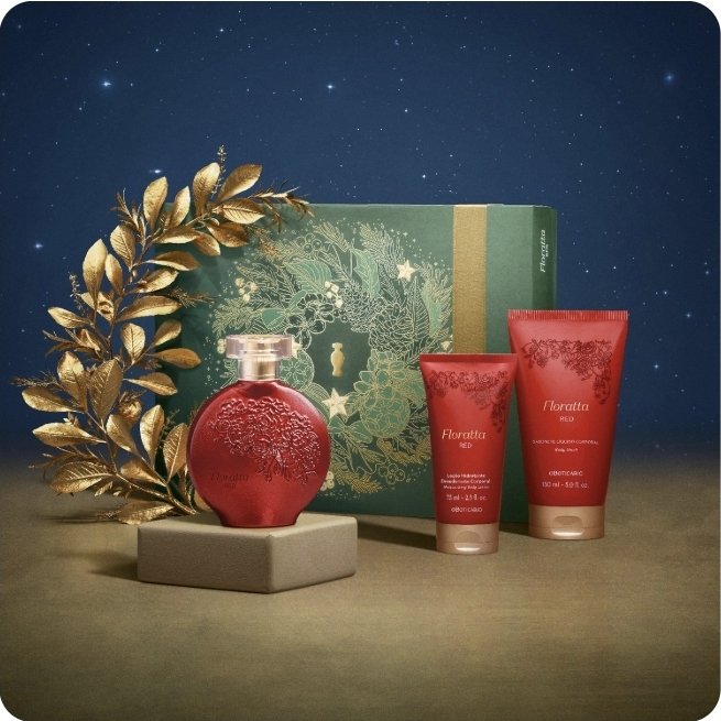 Kit Presente Floratta Red