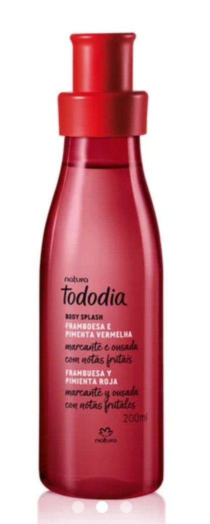 FRAMBOESA E PIMENTA VERMELHA BODY SPLASH 200ML