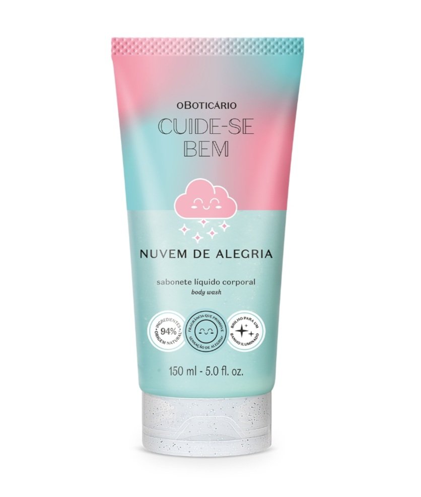 Nuvem de Alegria Sabonete Líquido Corporal 150ml