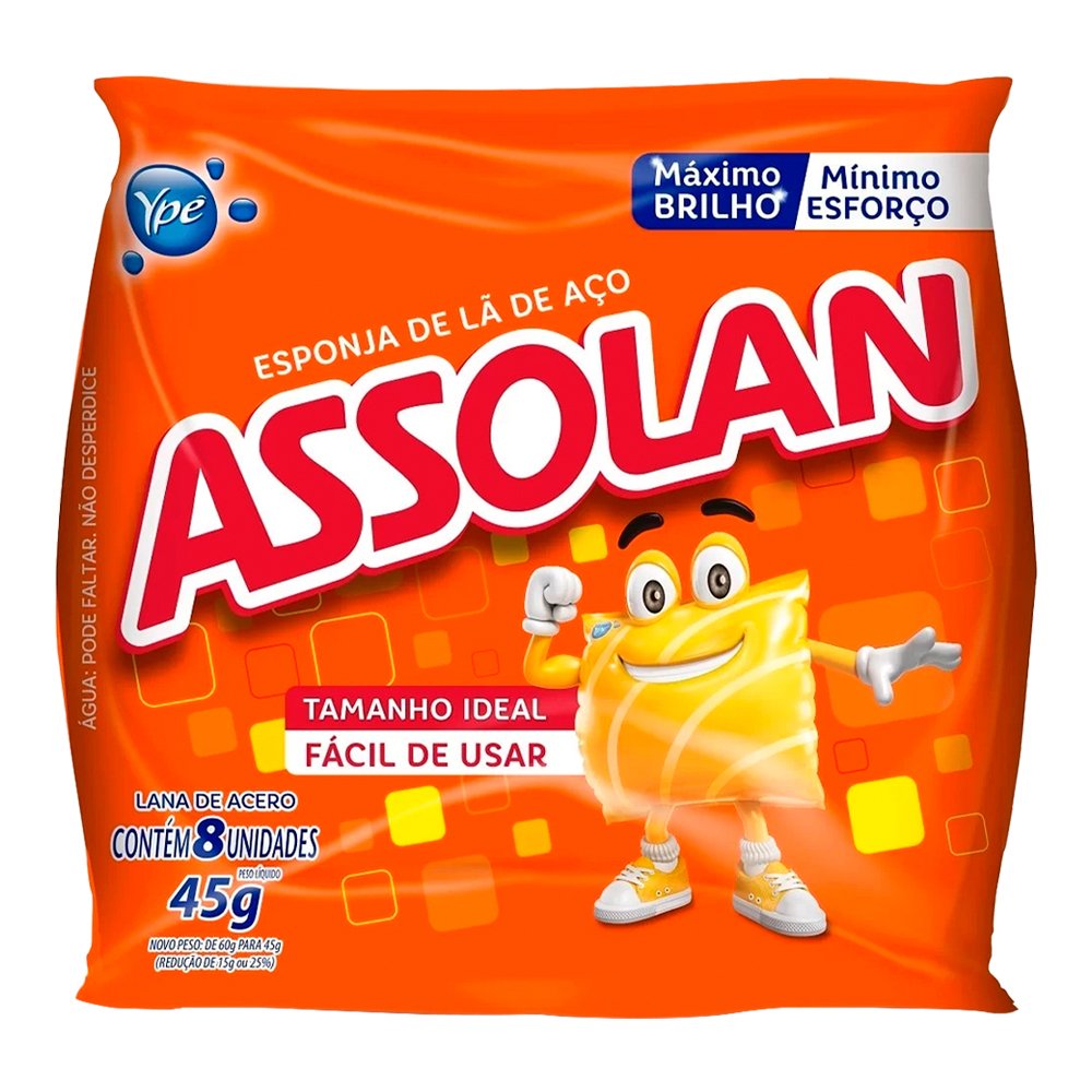 Esponja lã de aço