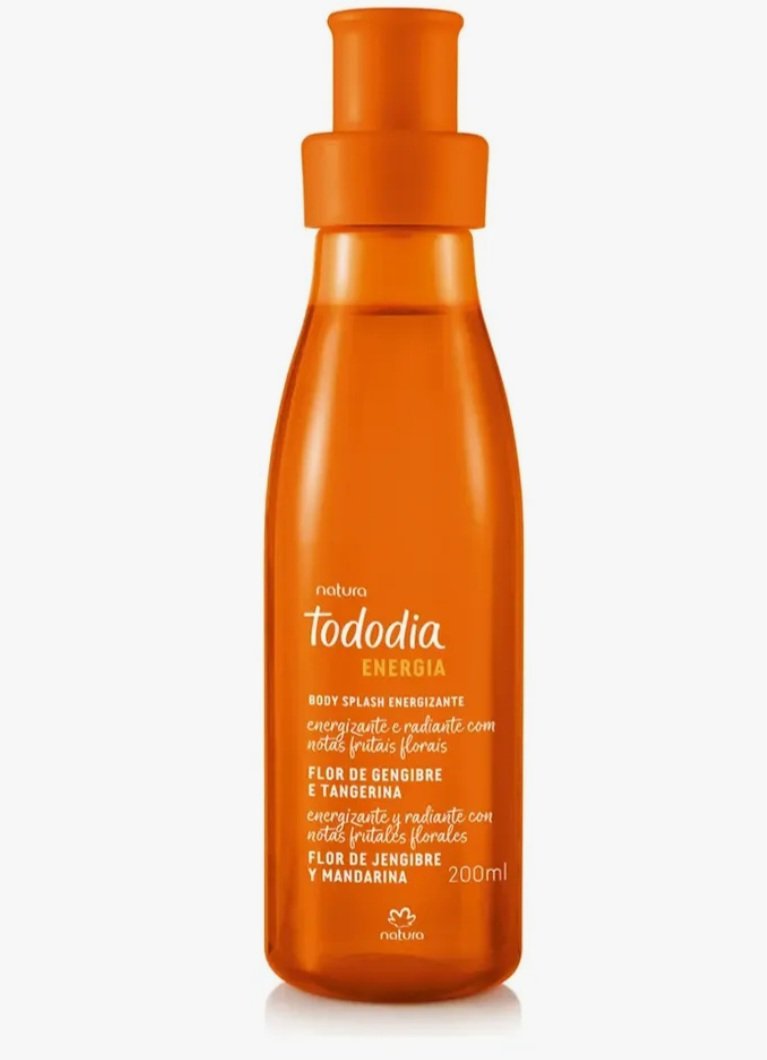TODODIA FLOR DE GENGIBRE E TANGERINA BODY SPLASH 200ML