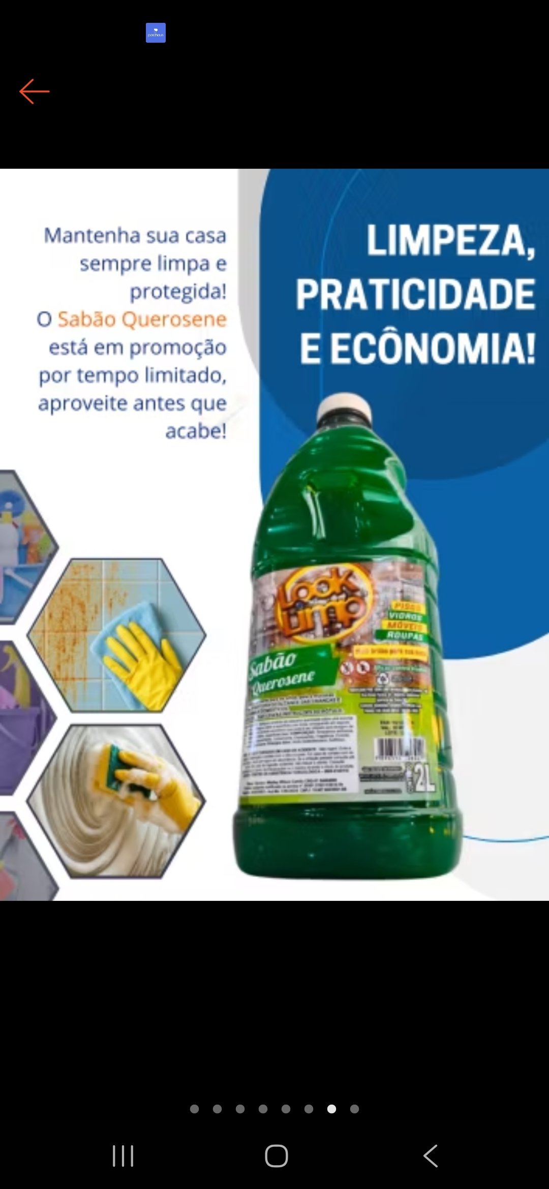 Sabão de querosene 2 lts / rende 10 lts