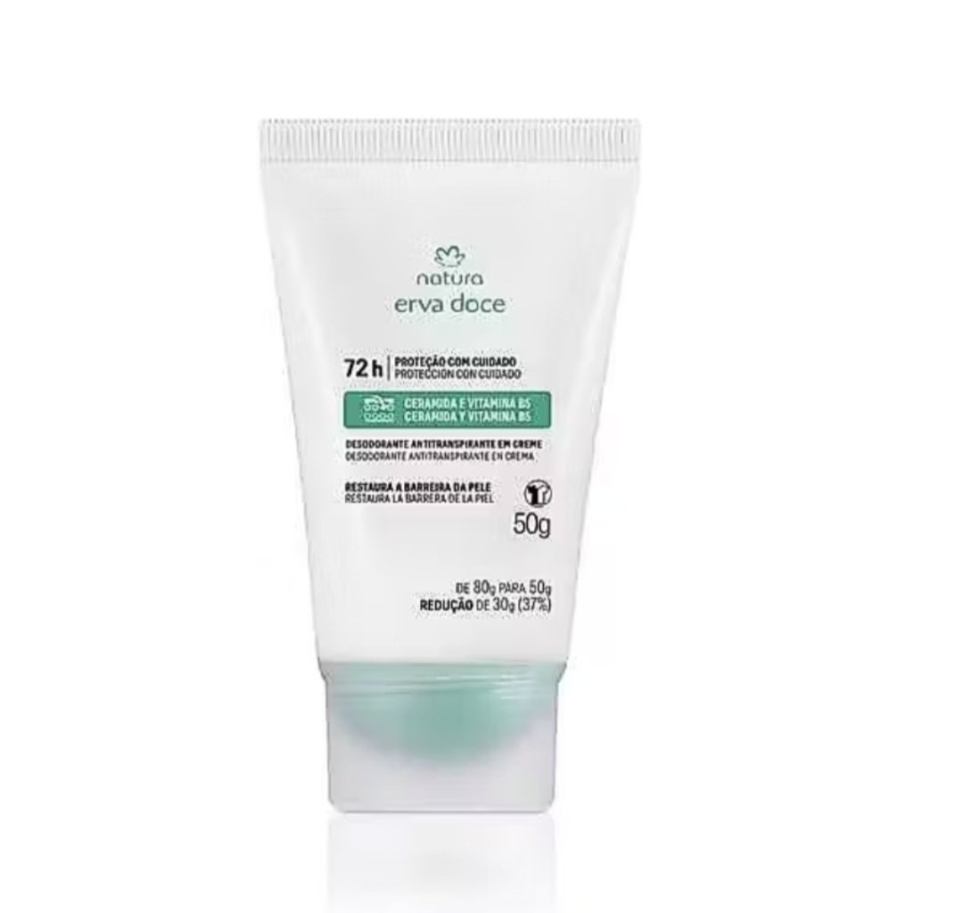 TODODIA ERVA DOCE ANTITRANSPIRANTE EM CREME 50G