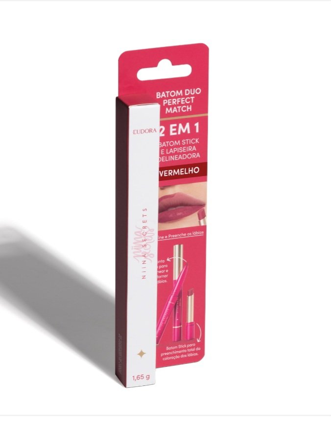 Batom Duo Perfect Match Nina Secrets
