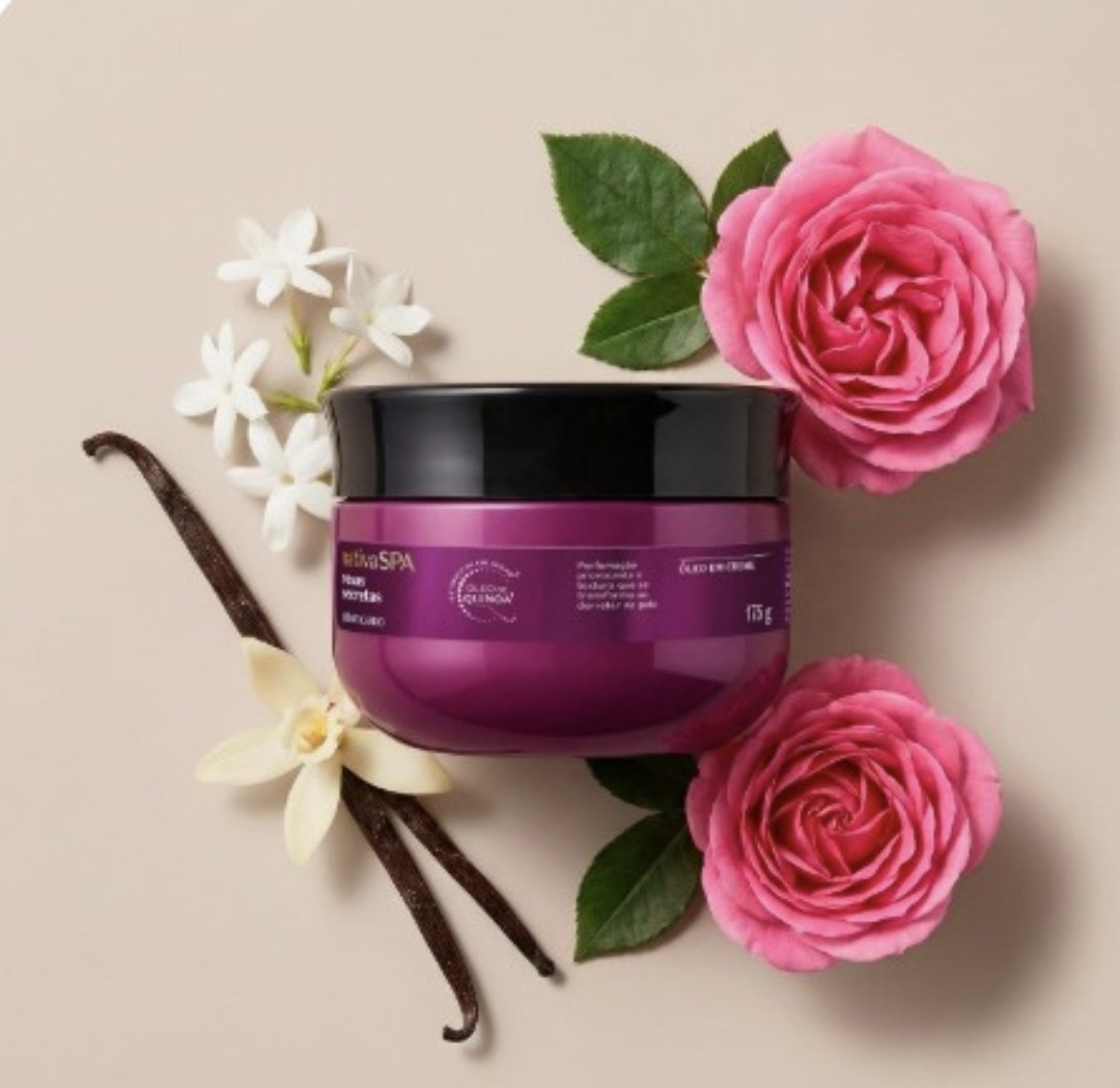 Óleo Em Creme Corporal Nativa Rosas Secretas