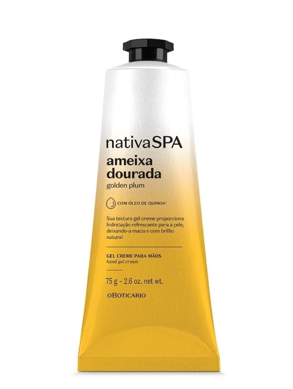 Ameixa Dourada Creme para Mãos