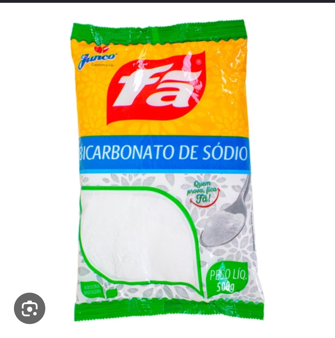 pct Bicarbonato de sódio 500 gr