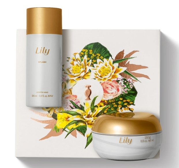 kit presente lily cuidados