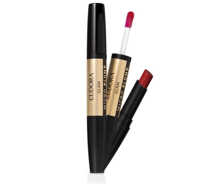GLAM BATOM DUO VERMELHO ÚNICO 1,8G