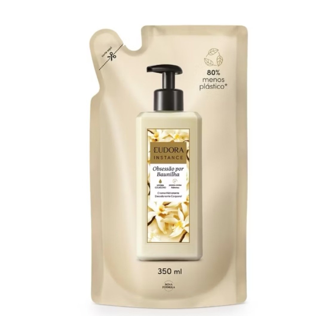 INSTANCE OBSESSÃO POR BAUNILHA REFIL LOÇÃO CORPORAL 400ML
