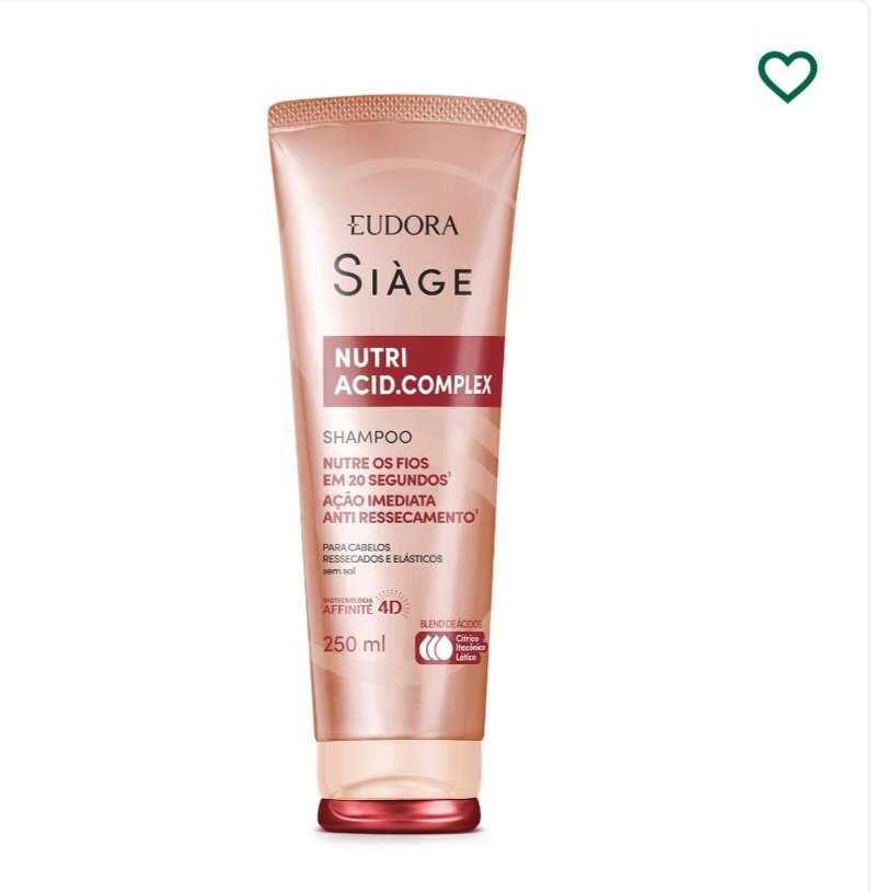 SIÀGE SHAMPOO NUTRI ACID.COMPLEX 250ML