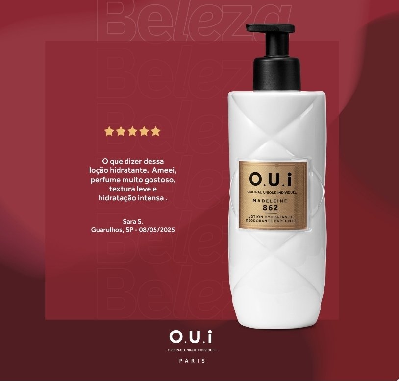 Hidratante 862 o.u.i madeleine