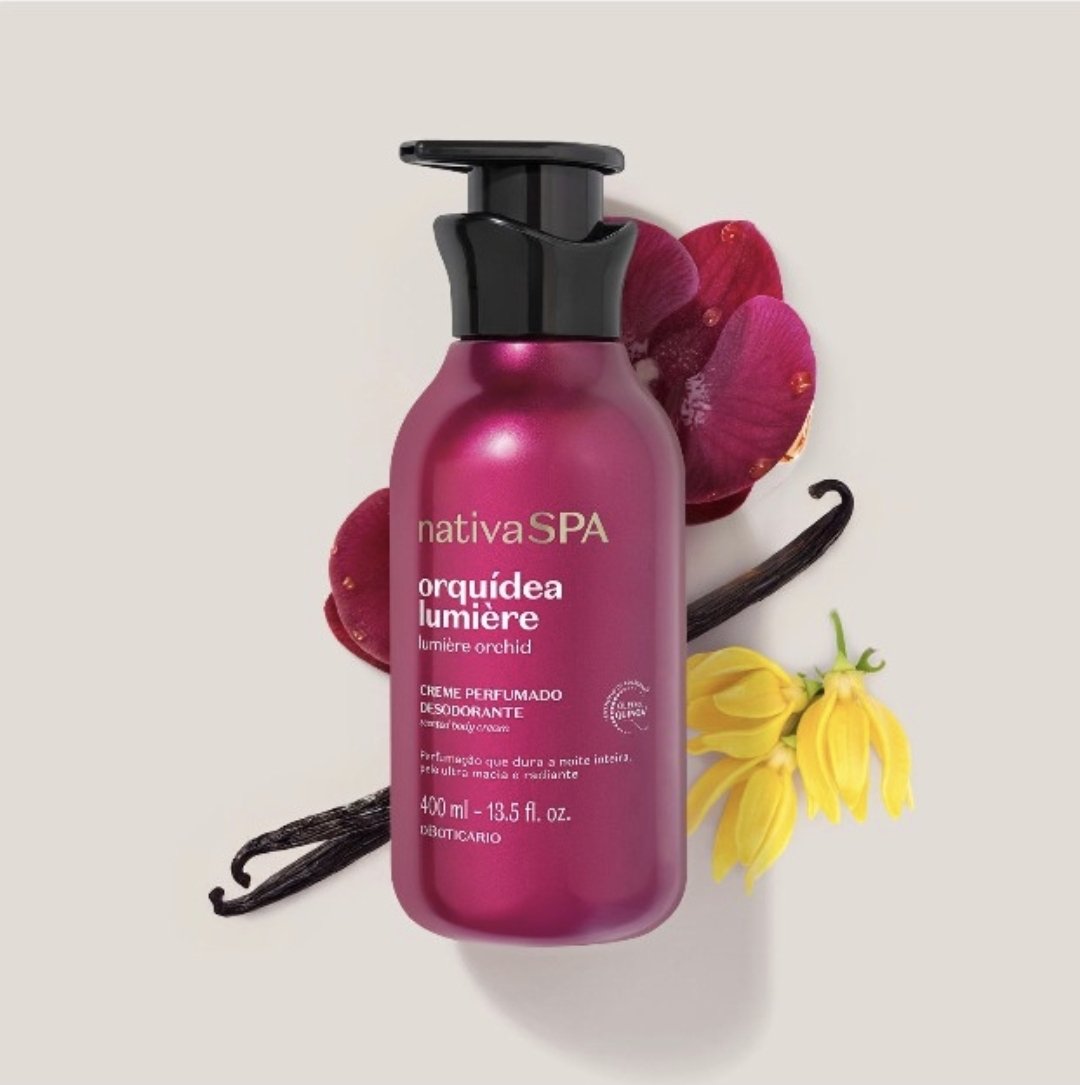 Creme Perfumado Desodorante Nativa SPA Orquídea Lumière