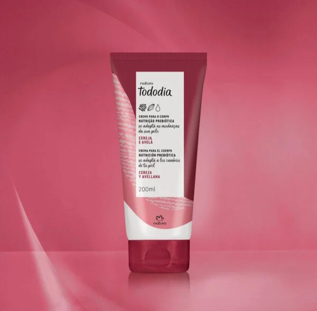TODODIA CEREJA E AVELÃ LOÇÃO CORPORAL 200ML