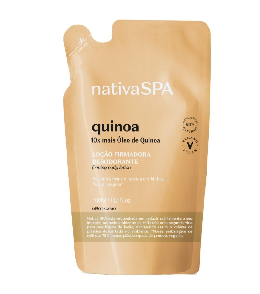 Quinoa Refil Loção Corporal 400ml