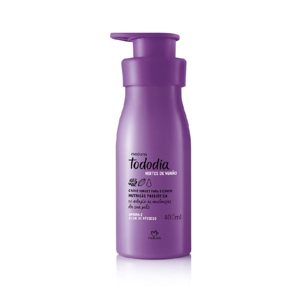 TODODIA NOITES DE VERÃO AMORA E FLOR DE PÊSSEGO LOÇÃO CORPORAL 400ML