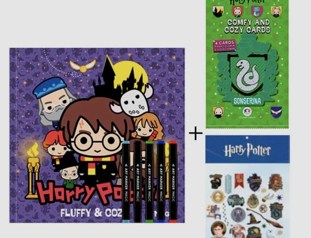 Kit harry potter pintura