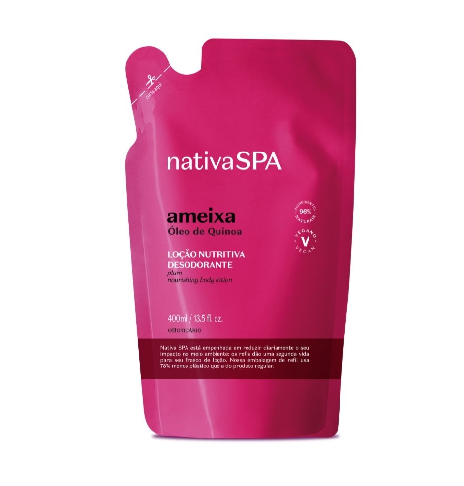 Ameixa Refil Loção Corporal 400ml