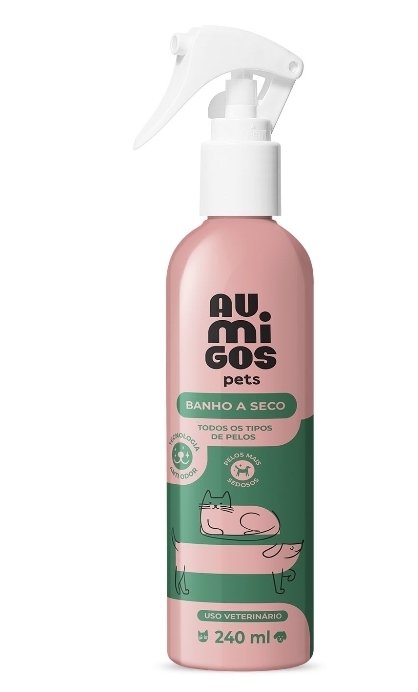 Banho a seco aumigos