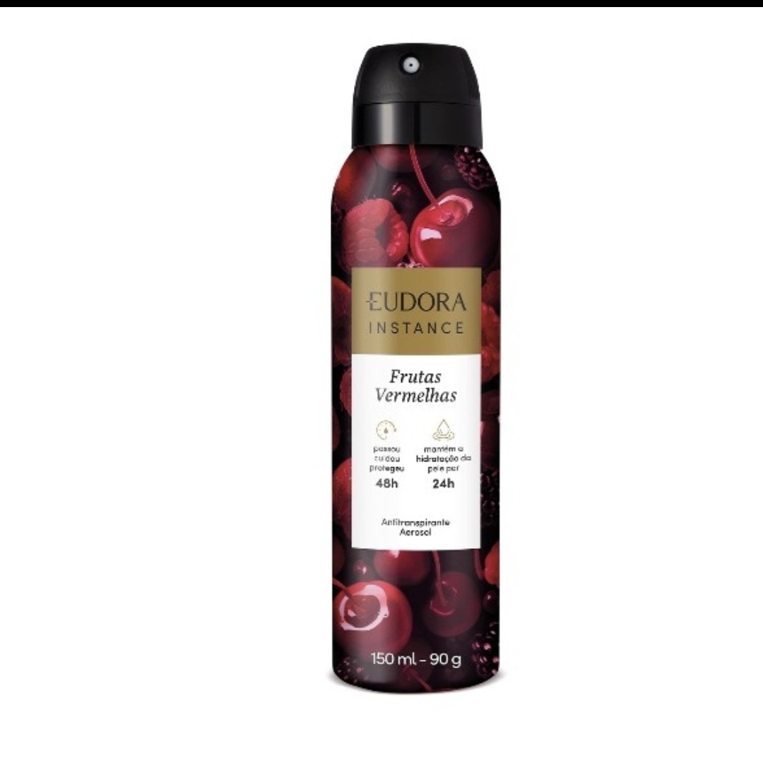 Desodorante Antitranspirante Aerossol Instance Frutas Vermelhas