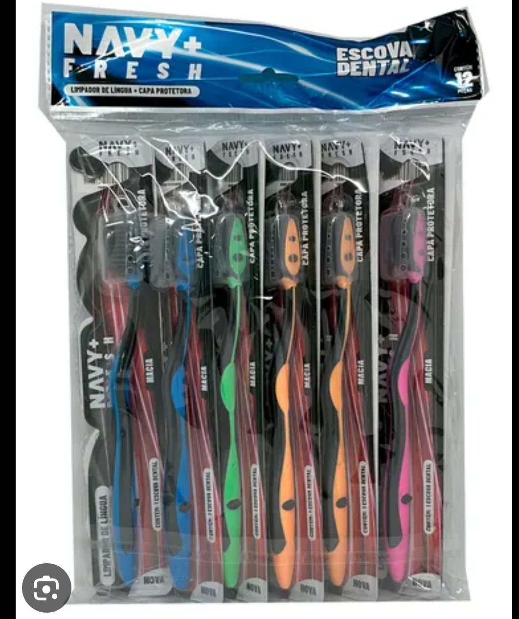 Pct com 12 escova dental