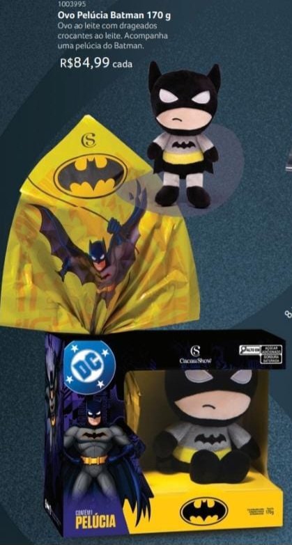 Ovo pelucia batman