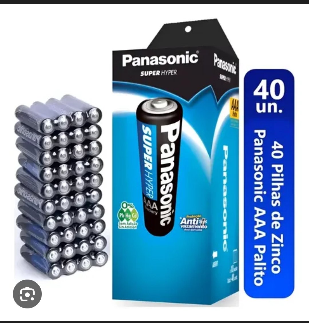 Cx pilha palito panasonic