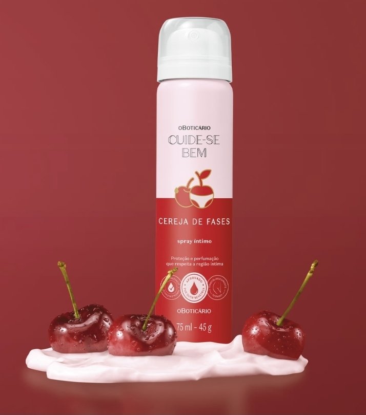 Sprey intimo cereja de fases