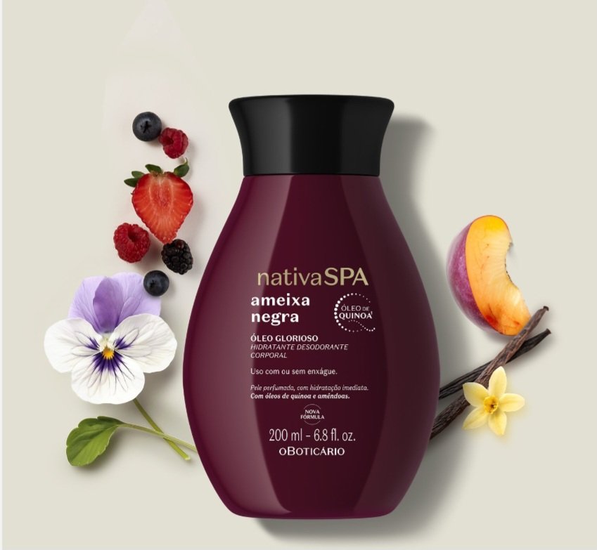 Ameixa Negra Óleo Corporal 200ml