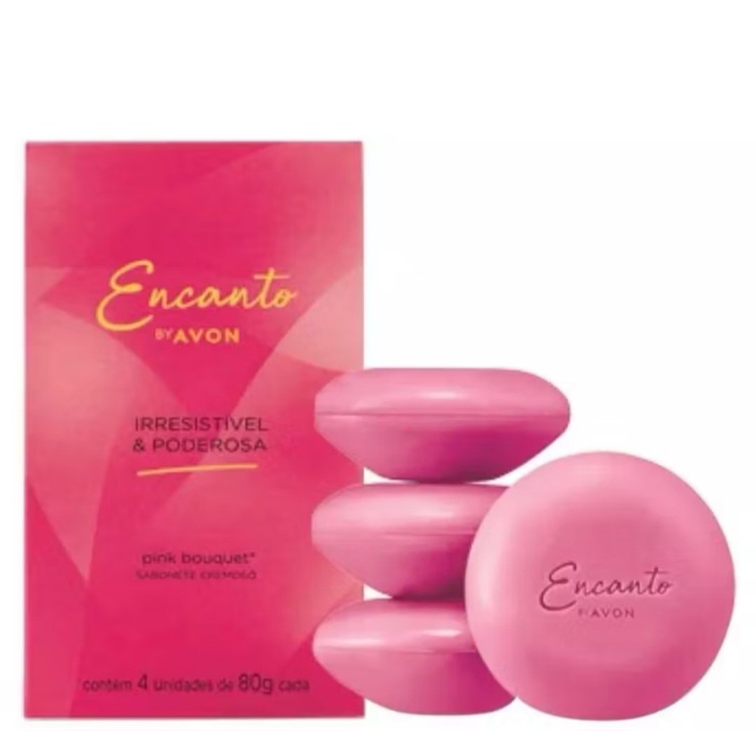 ENCANTO IRRESISTÍVEL & PODEROSA SABONETE BARRA 4X80G
