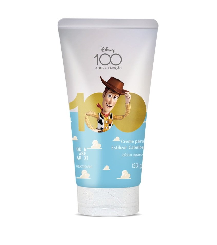 Quasar Next Creme para Cabelo Disney 100 anos 120g