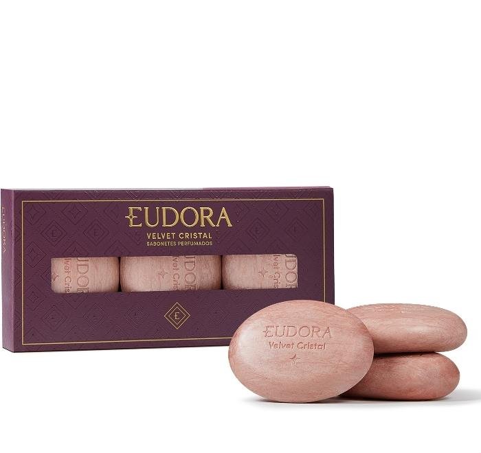 Sabonete Trio Velvet Cristal 85g