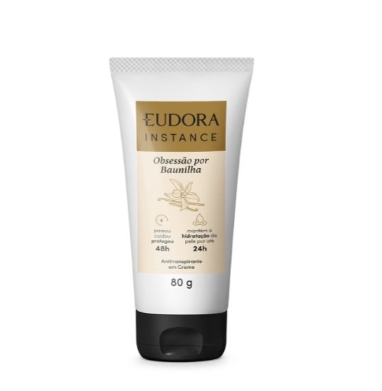 OBSESSÃO POR BAUNILHA ANTI-TRANSPIRANTE EM CREME 80G