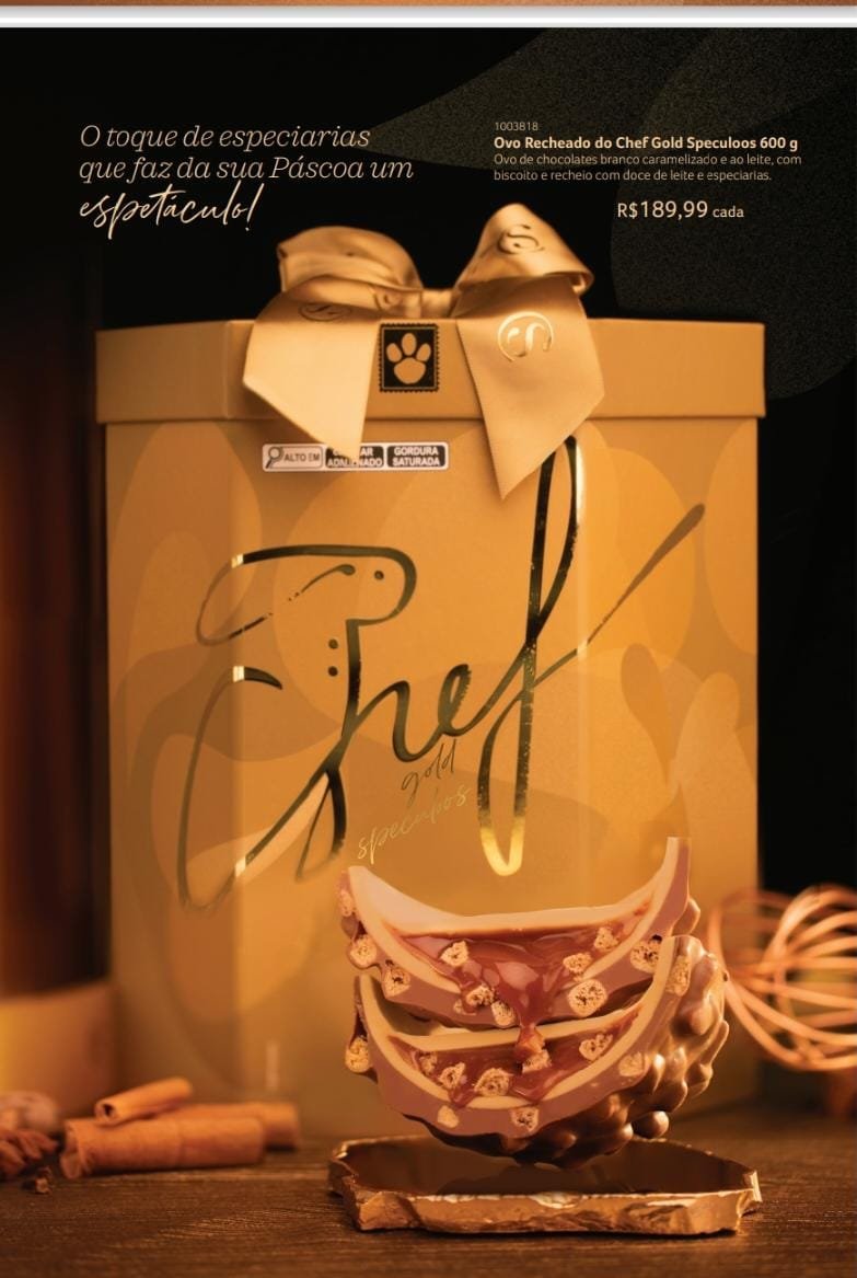 Ovo recheado do chef gold