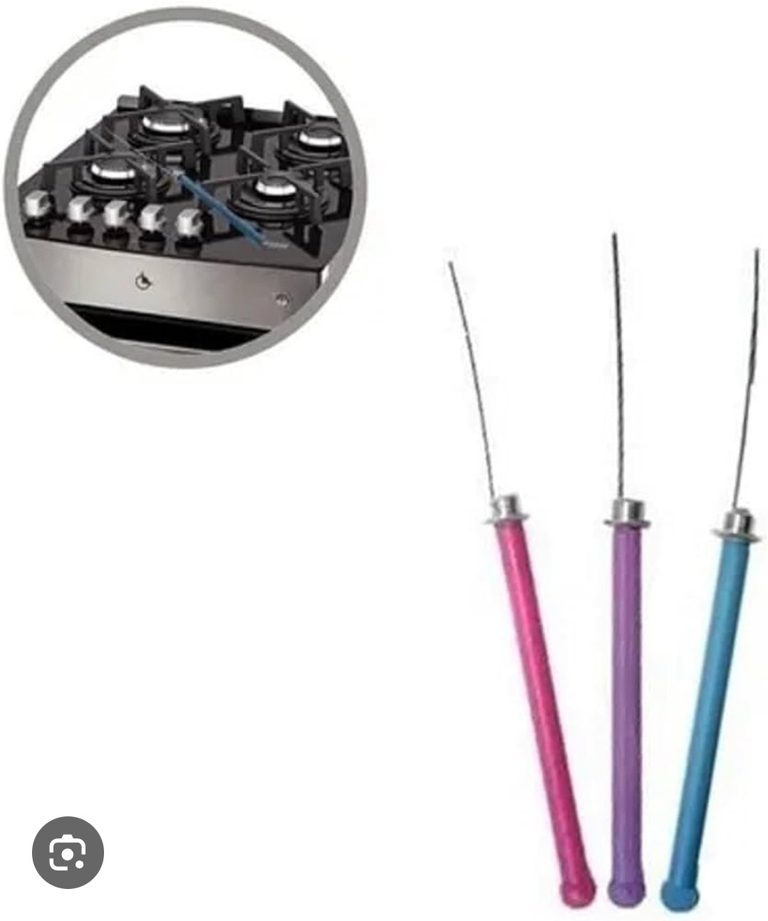 Pct com 12 agulhas p fogão