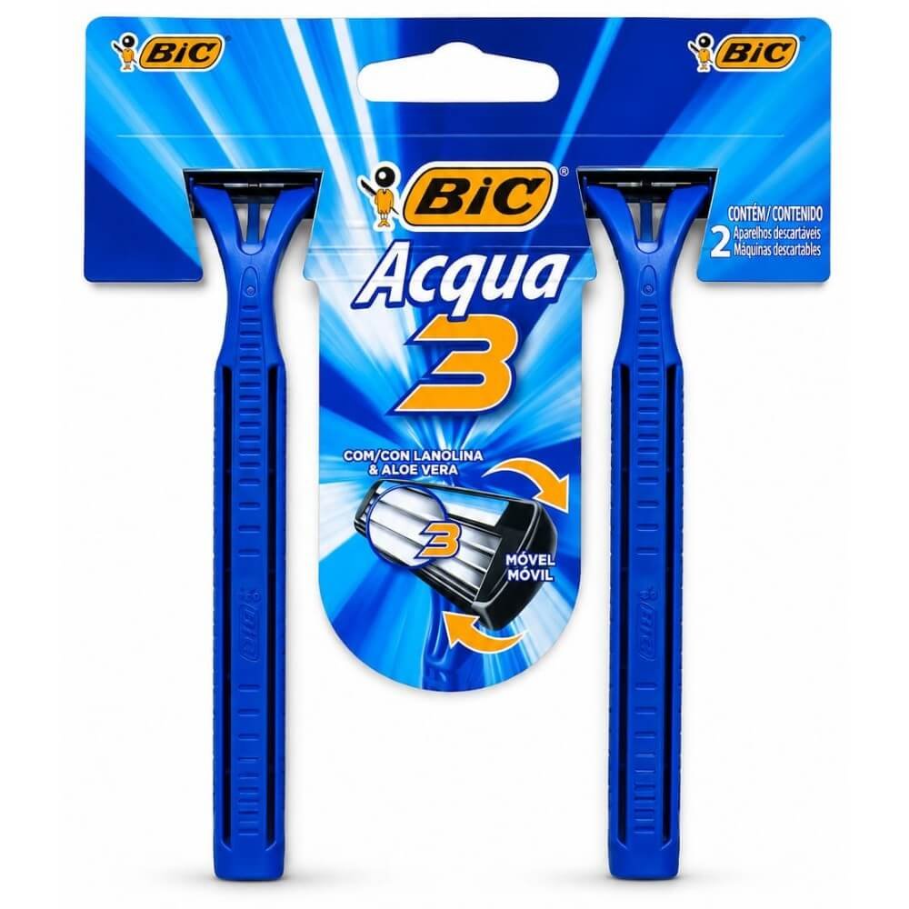 Prestobarba Acqua Bic 3