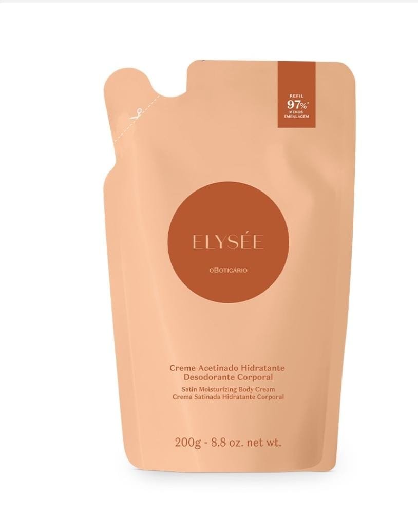 Elysée Refil Creme Acetinado 250g