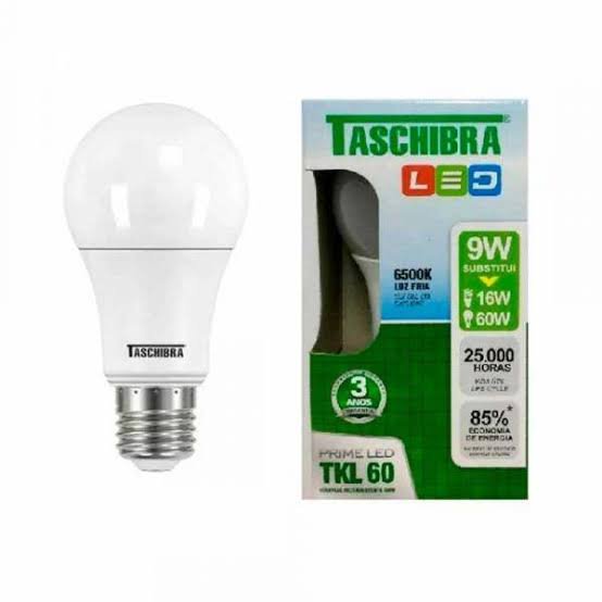 Lâmpada 9W Taschibra